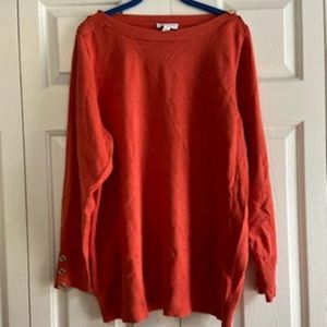 Orange Susan Graver Top